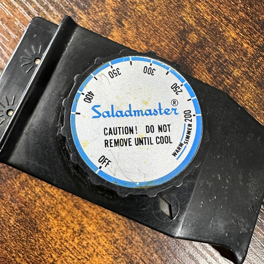 Saladmaster Heat Control Power Cord Probe PAC100 PC057 For Electric Skillet